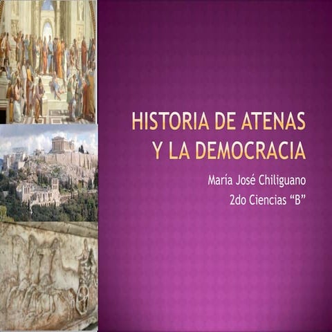 Atenas y la Historia de la Democracia | PPTX