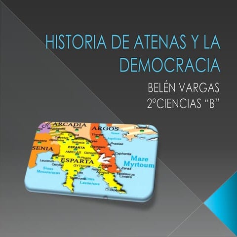 Historia de la democracia en atenas | PPTX