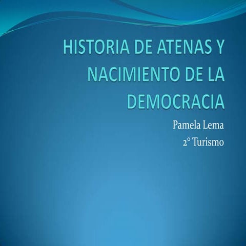 Historia de la democracia en atenas | PPTX