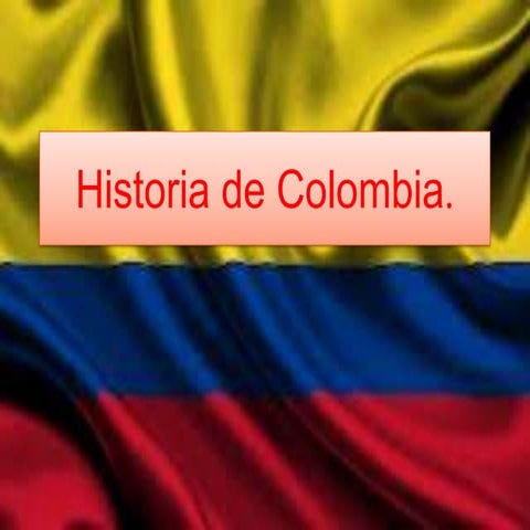 Historia de colombia