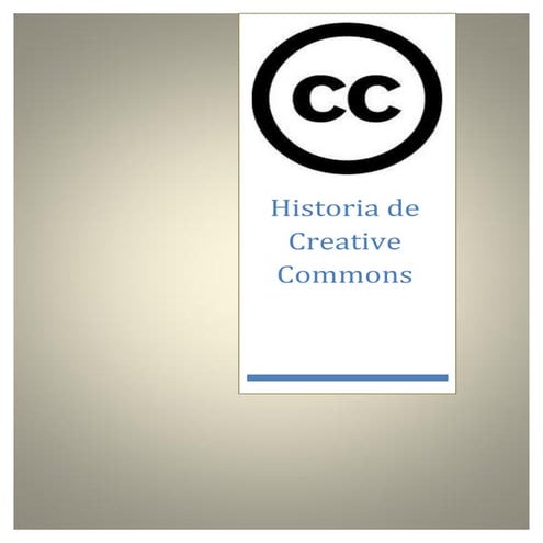 Historia de creative commons | PDF
