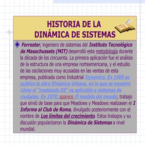 Historia De Dinamica