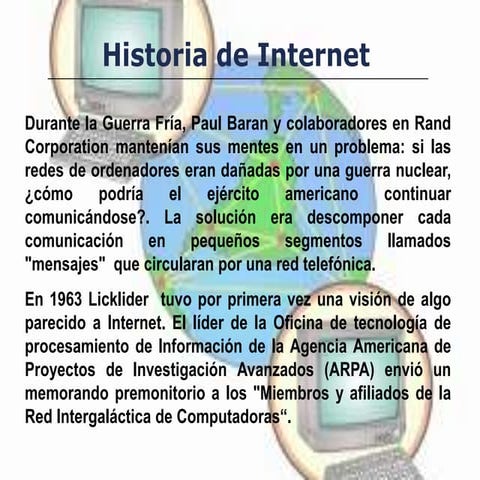 Historia de arpanet | PDF