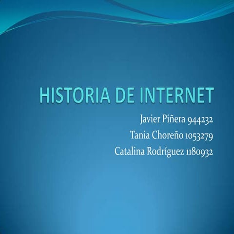 Historia de internet