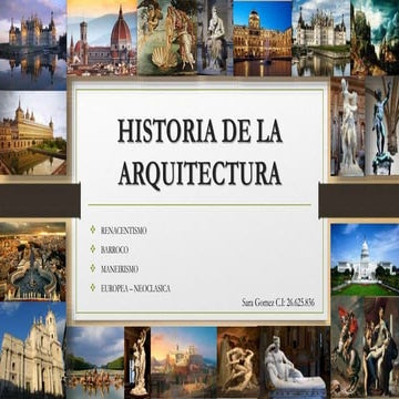 Historia de la arquitectura