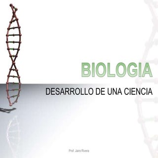 Historia de la biologia