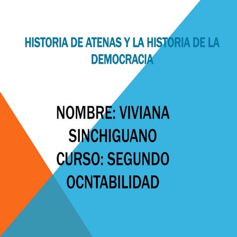 Historia de la democracia en atenas | PPTX