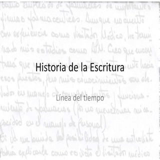 Linea del Tiempo de la Historia de ...