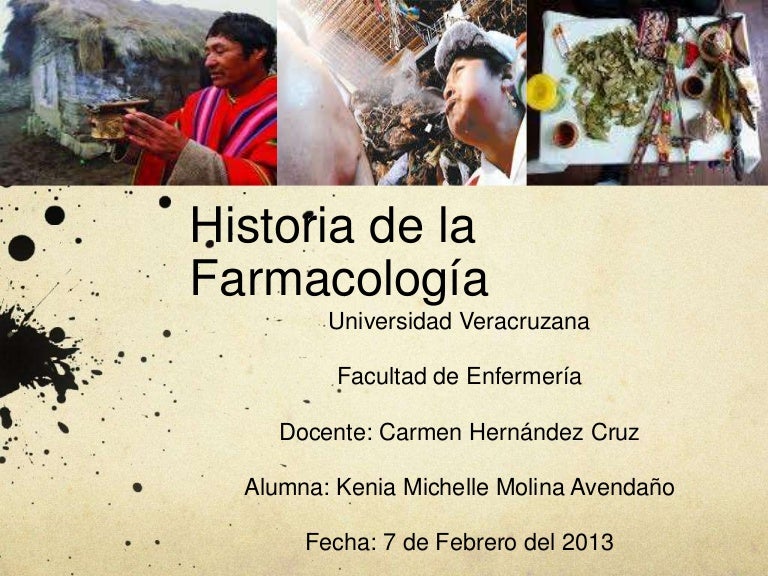Historia de la farmacología
