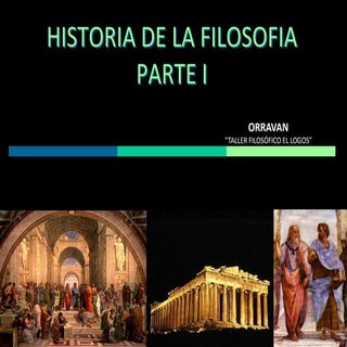Historia de la filosofia I