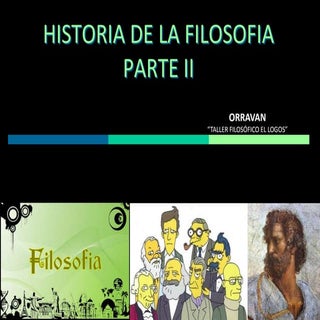 Historia de la filosofia II