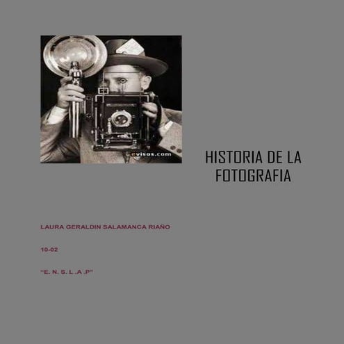 Historia de la fotografia