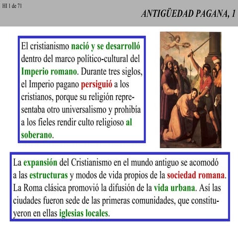 HIstoria de la Iglesia Católica Parte 1 | PPT