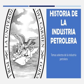Historia de la industria petrolera | PDF