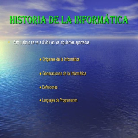 Historia de la informática