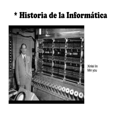 Historia de la informática