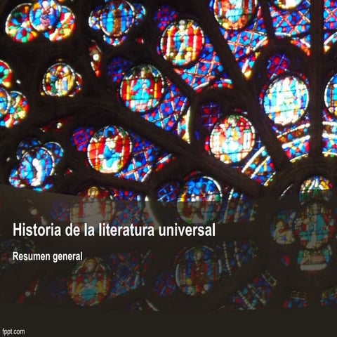 Historia de la literatura universal