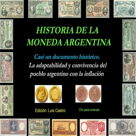 Historia de la moneda argentina PPT