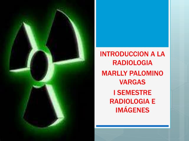 Historia de la radiologia