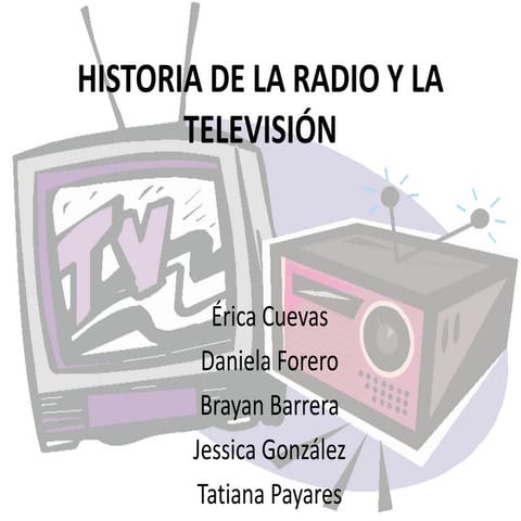 Historia de la radio y la televisión