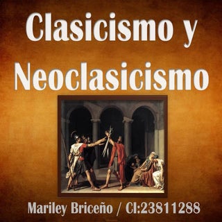 Historia del arte I, Clasicismo y N...