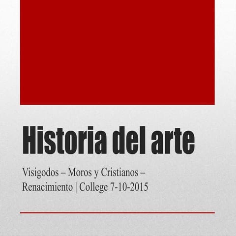 Historia del arte ii