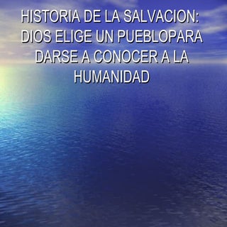 Historia de la salvacion ruben