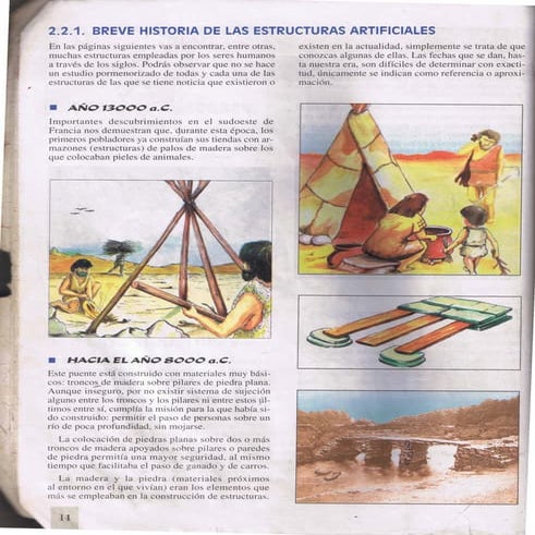 Historia de las estructuras