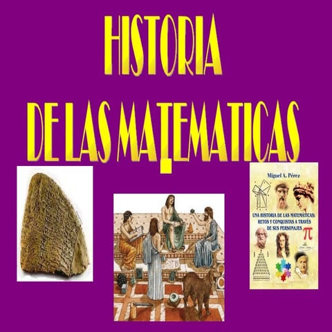 Historia de las matematicas | PPT