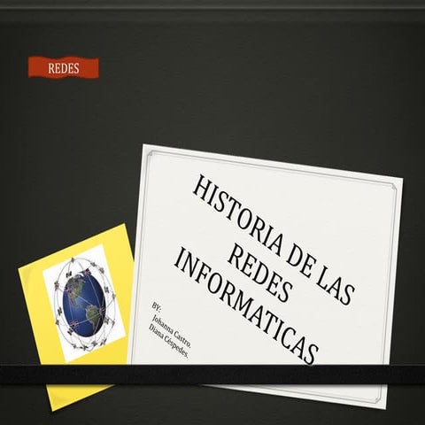 Historia de las redes informaticas