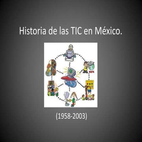 Historia de las tic en méxico