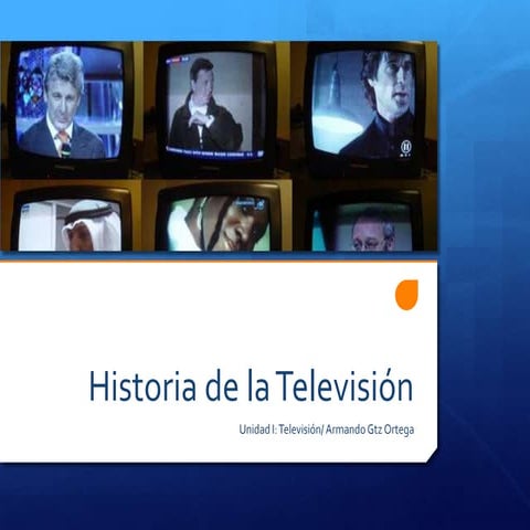 Historia de la tv
