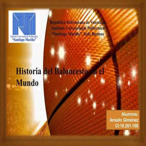 Historia del basquetbol amado gimenez 18261158