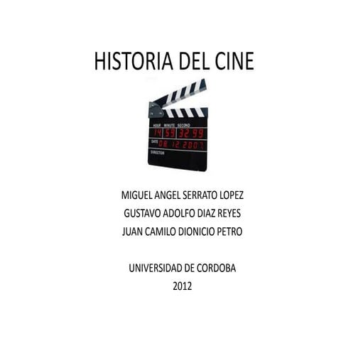 Historia del cine