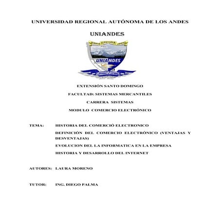 Historia del comercio electrónico