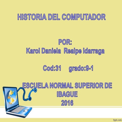 Historia del computador