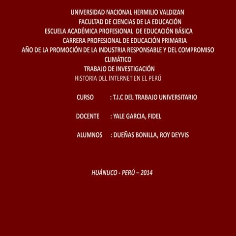 Historia del internet