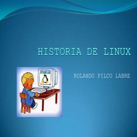 Historia de linux