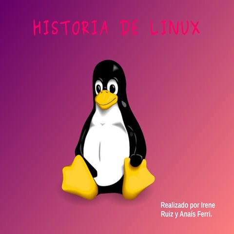 Historia de linux