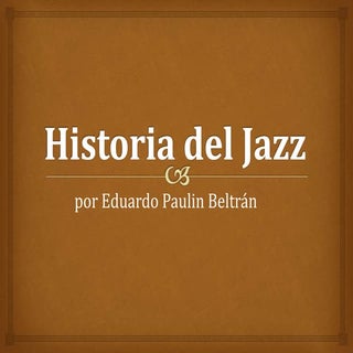 Historia del jazz