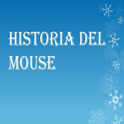 El genio detras del mouse | PPTX