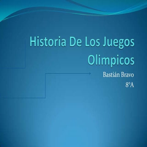 Historia de los juegos olimpicos