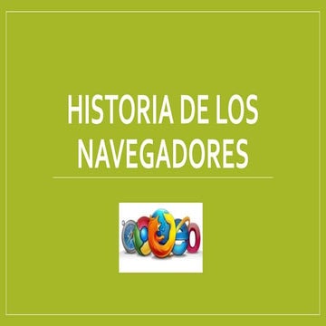 Historia de los navegadores 2