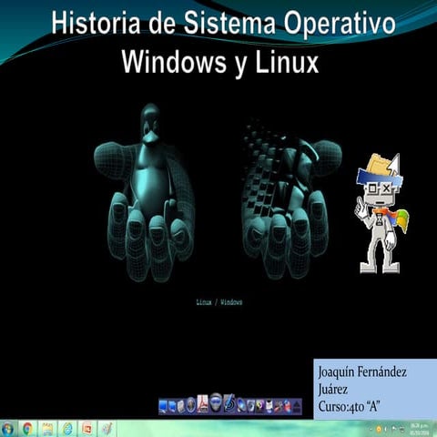 Historia De Los Sistemas Operativos Windows y Linux