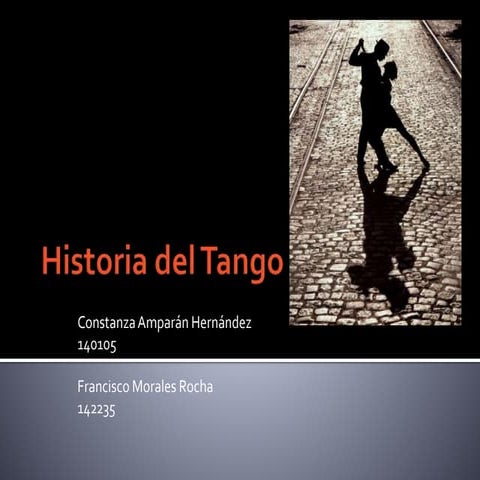 Historia del tango