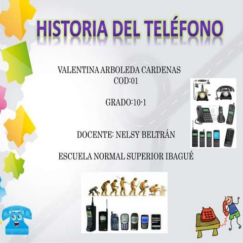Historia del telefono