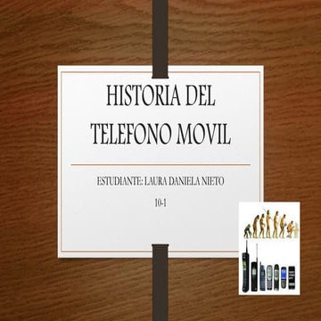 Historia breve del telefono movil