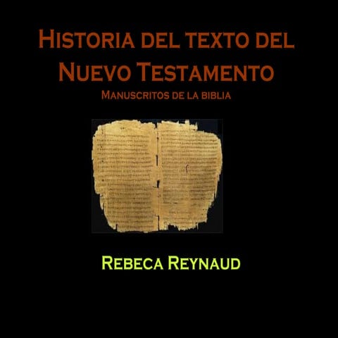 Historia del texto del nt