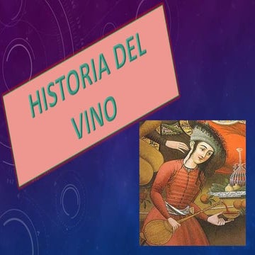 Historia del vino
