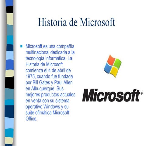 Historia De Microsoft
